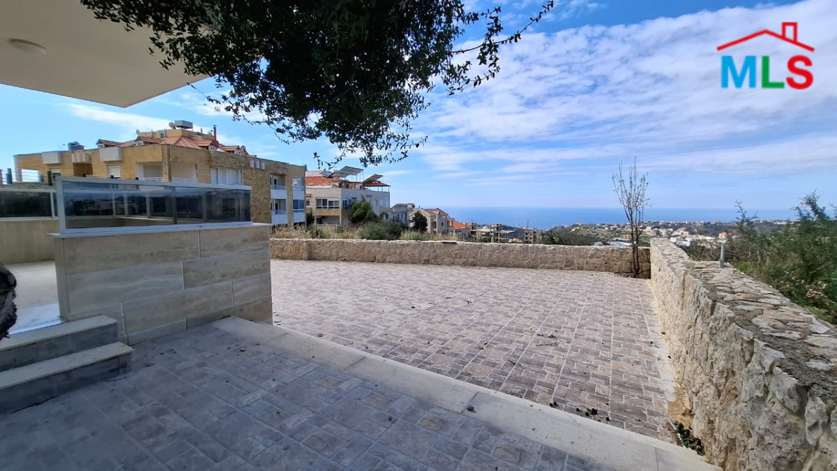 Apartment With Big Terrace for Sale In Gherfine, Jbeil