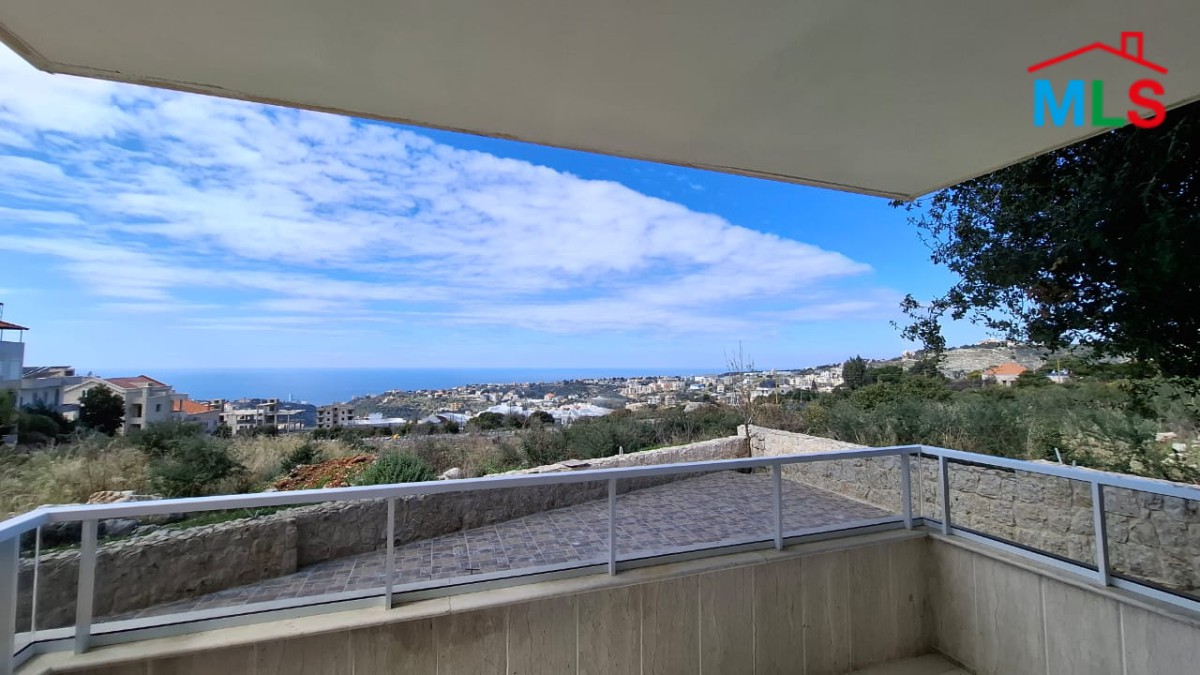 Apartment With Big Terrace for Sale In Gherfine, Jbeil