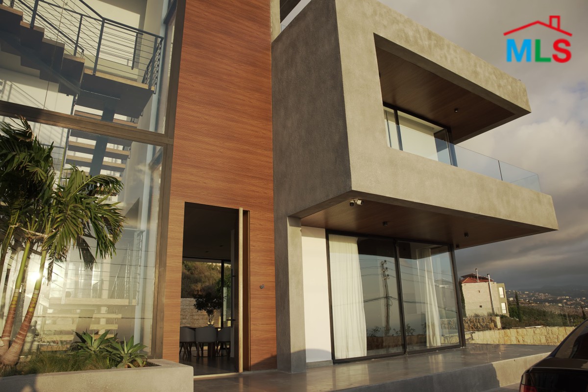 Luxurious High-End Villa with Sea View For Sale in Gharzouz - Jbeil