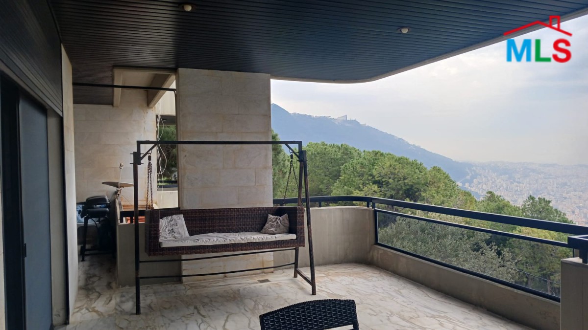 Spacious Apartment With Sea And Mountain View For Sale In Kfarhbeib
