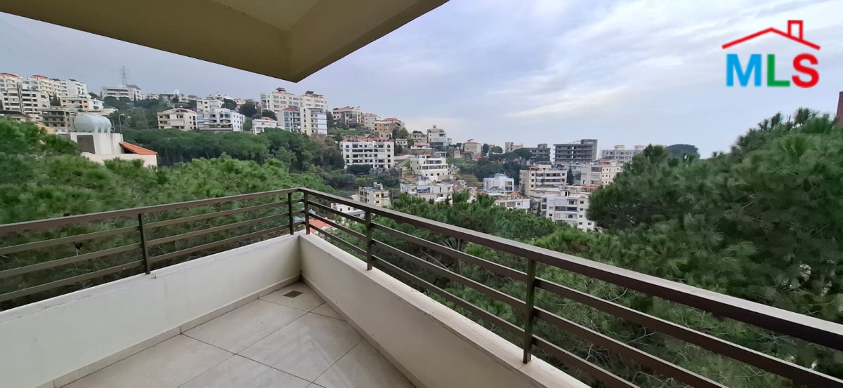 Cozy Apartment With Great View For Sale in Nabey, El Metn