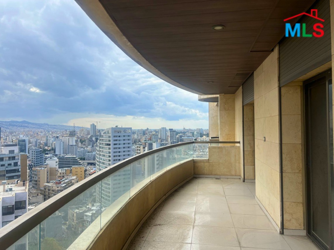 3-Bedroom Apartment with Terrace For Sale in Achrafieh, Sioufi