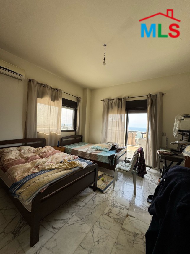 2-Bedroom Apartment With Seaview For Sale in Jal El Dib