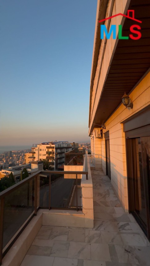 2-Bedroom Apartment With Seaview For Sale in Jal El Dib