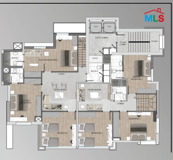 Under-Construction Project! Brand New 3-Bedroom Duplex For Sale in Sin El Fil
