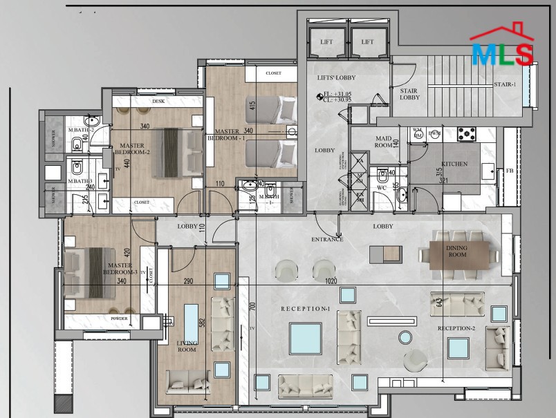 Under-Construction Project! Brand New 3-Bedroom Apartment For Sale in Sin El Fil