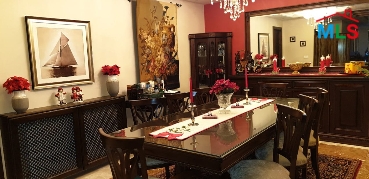 Spacious Apartment With Mountain View For Sale in Dahr El Sawan