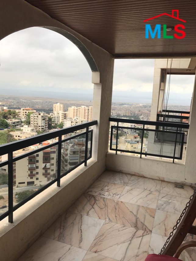 Spacious Apartment With Great View For Sale in Hadath