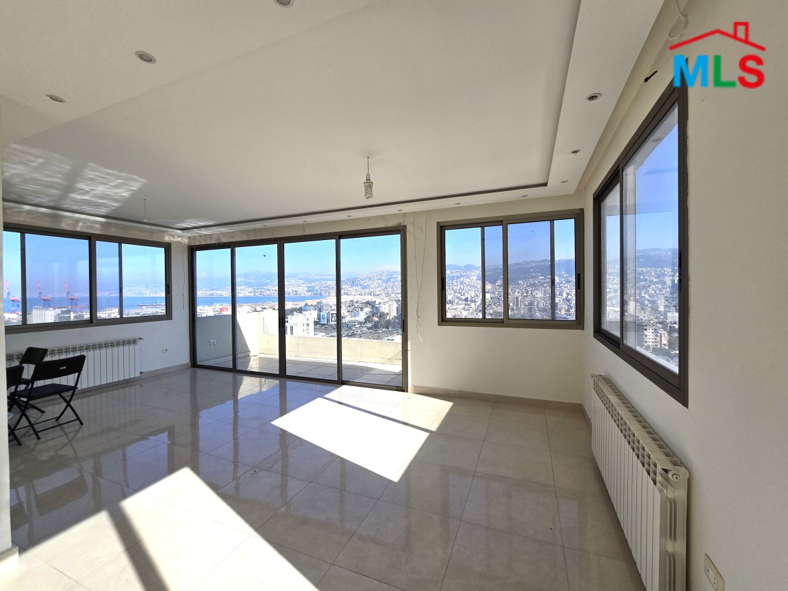 New Duplex Apartment with Sea & Mountain View For Sale in Achrafieh, Geitawi