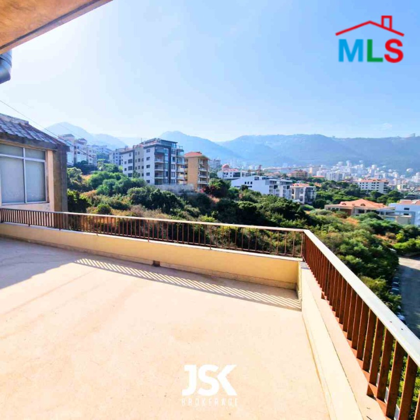 400 SQM Roof with Panoramic Sea View For Sale in Kfarhbeib, Ghazir