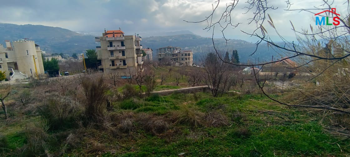 Spacious Land With Unblockable View For Sale in a Prime Location in Kfarzebian