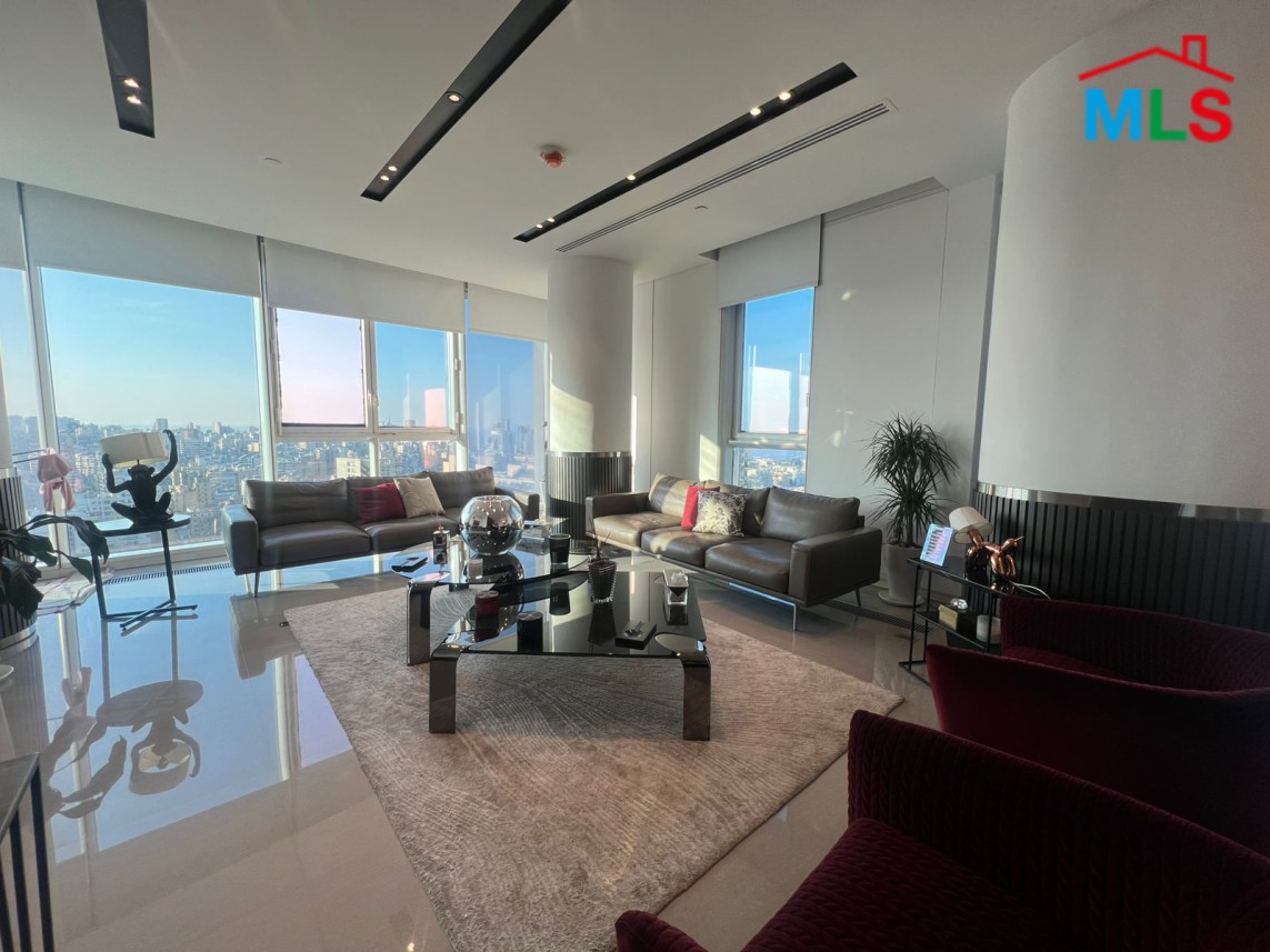 3-Bedroom Unfurnished Apartment with City View For Sale in Achrafieh, Sodeco
