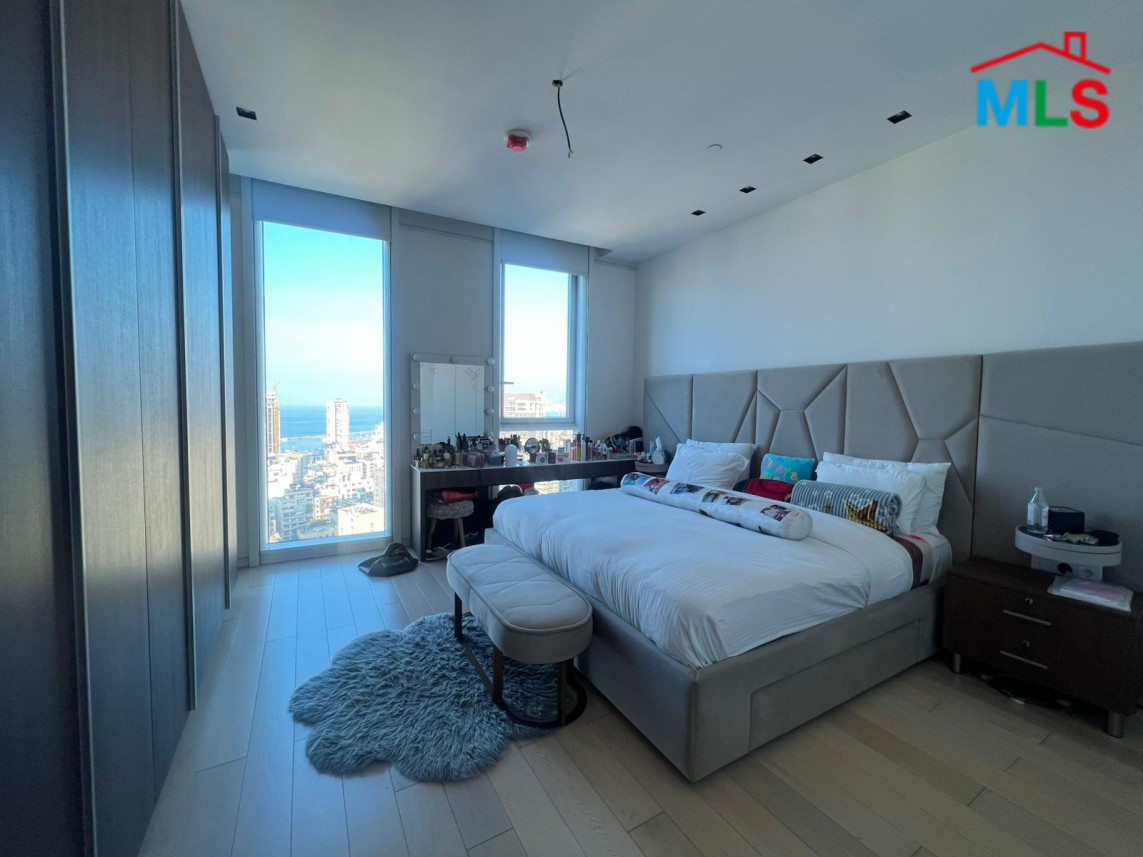 3-Bedroom Unfurnished Apartment with City View For Sale in Achrafieh, Sodeco