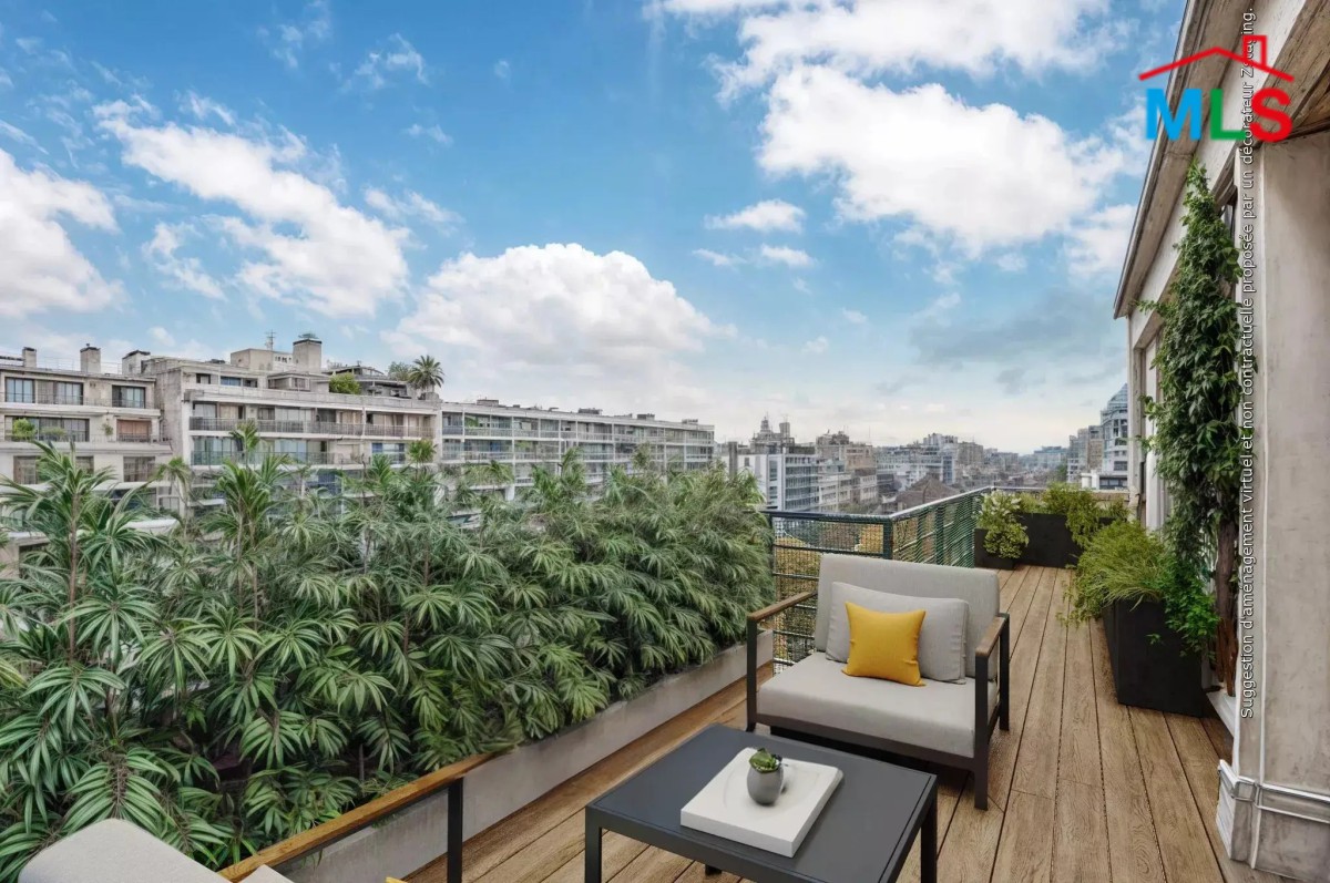 APARTMENT WITH OPEN VIEW FOR SALE IN MUETTE I PARIS 16ème l FRANCE- 91m2