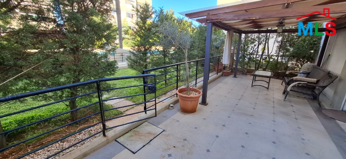 Spacious Apartment With Terrace For Sale In A Gated Community in Bsalim