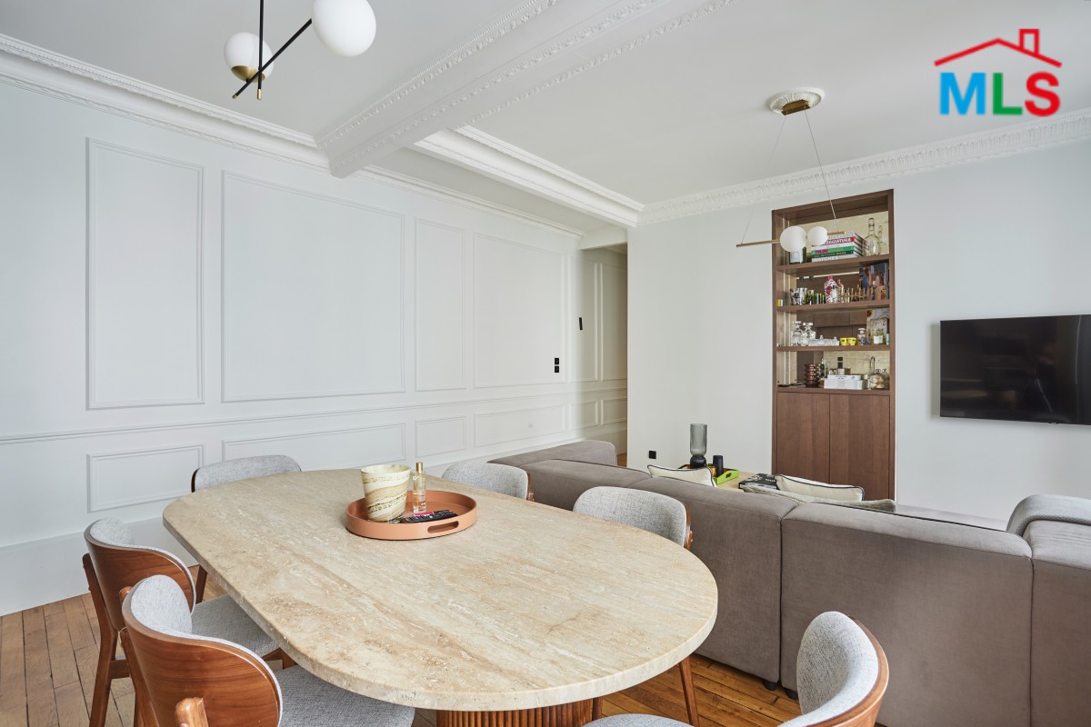 RENOVATED APARTMENT FOR SALE l MUETTE I PARIS 16ème l FRANCE - 60m2