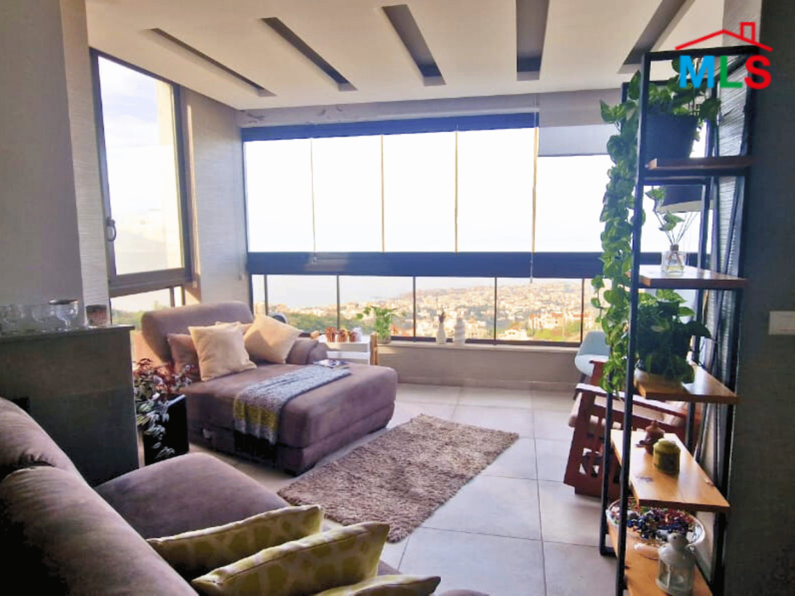 Duplex Apartment For Sale in Blat Jbeil with Sea View