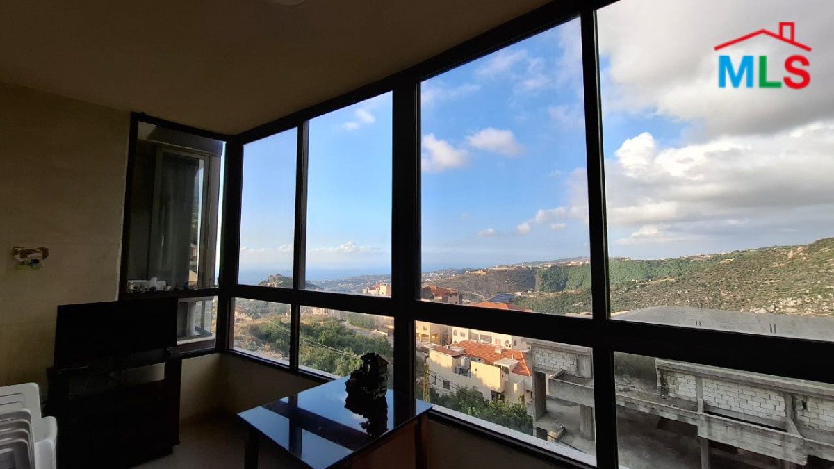 Furnished Apartment For Sale in Hboub Jbeil With Seaview
