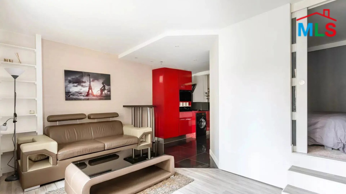 34 SQM STUDIO WITH OPEN VIEW FOR SALE IN JASMIN I PARIS 16ème l FRANCE
