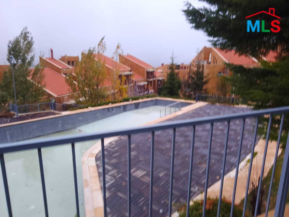 Chalet with Terrace For Sale in a Resort in Fakra, Kfardebian