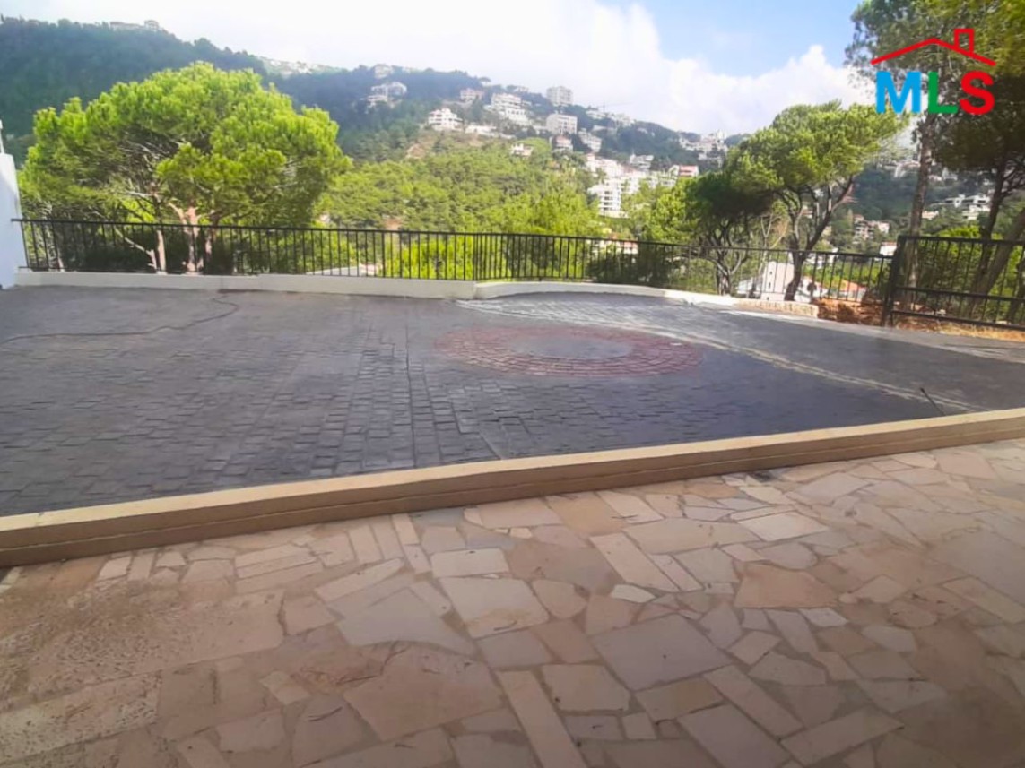 Spacious Apartment With Terrace For Sale in Baabdat