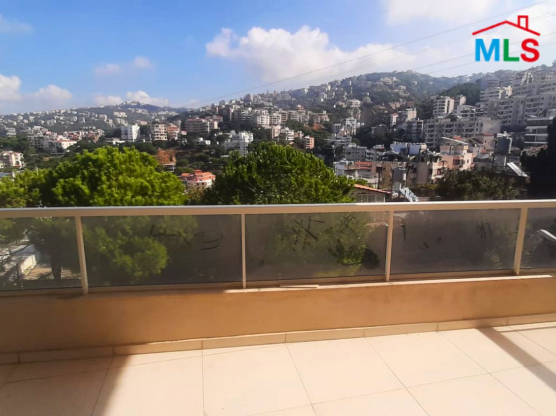 Spacious Apartment With a Nice View For Sale in Bsalim