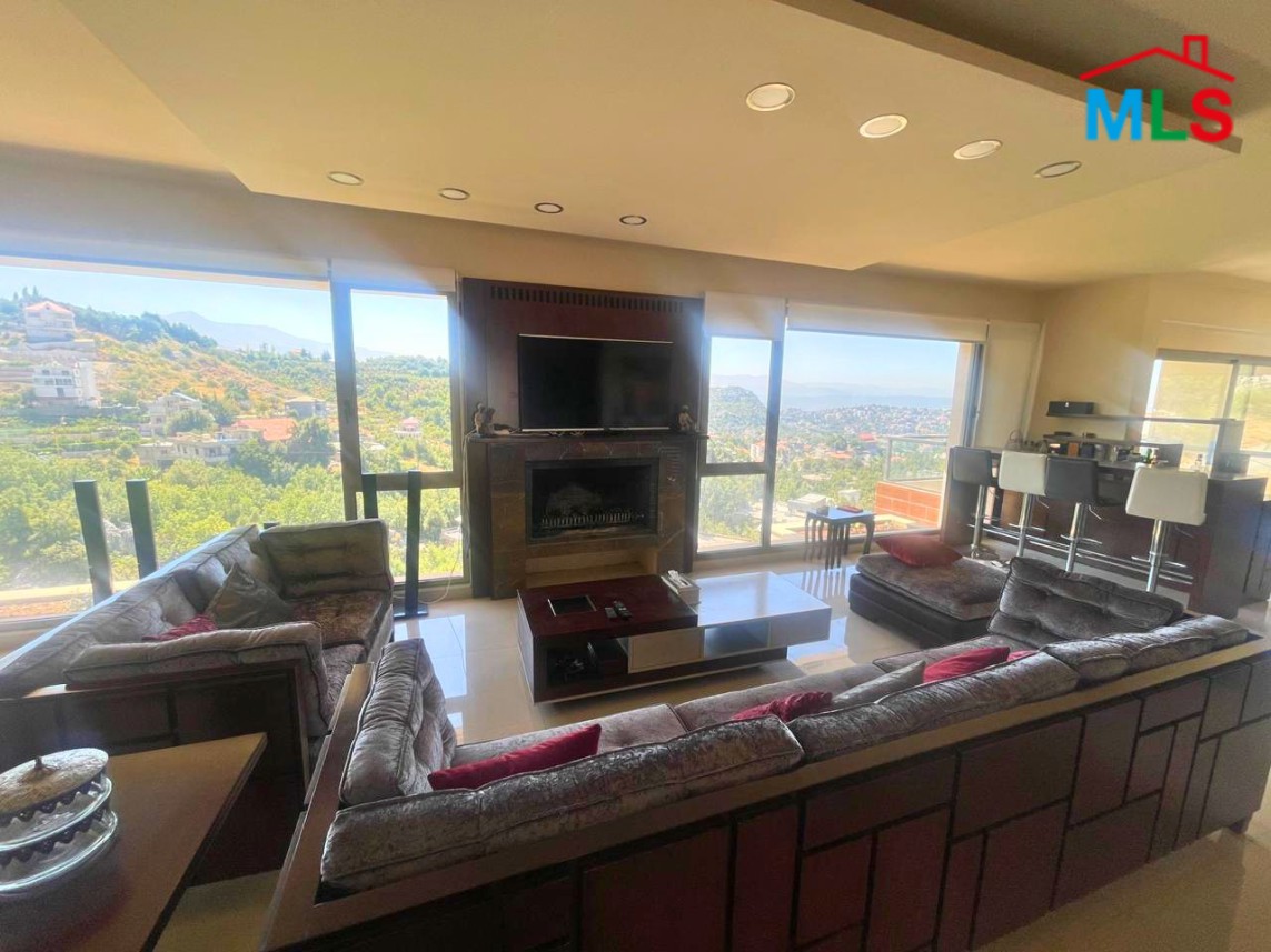 Fully-Furnished Duplex With Terrace For Sale in Achkout