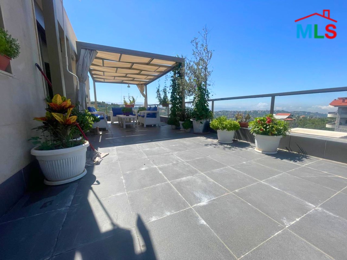 Fully-Furnished Duplex With Terrace For Sale in Achkout