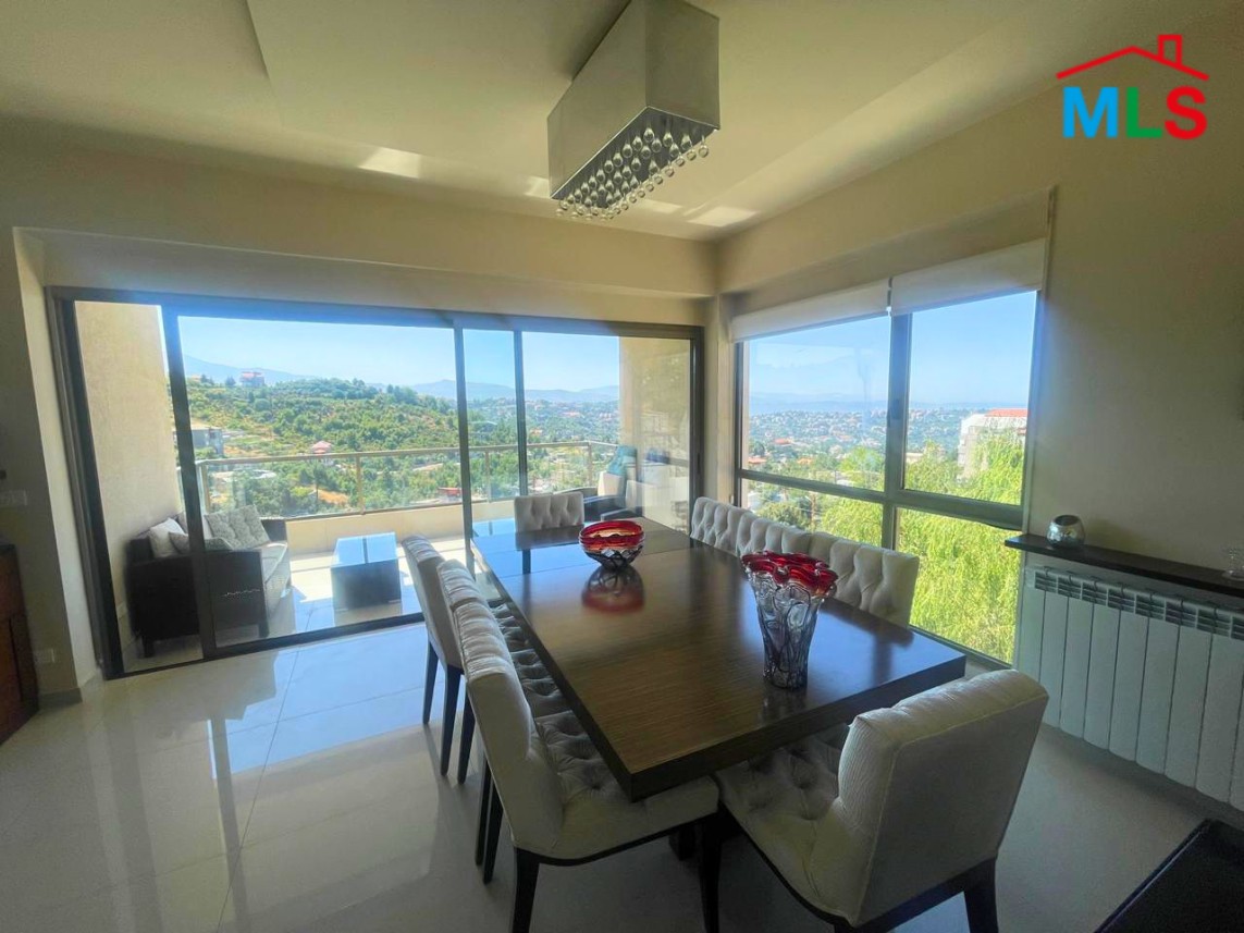 Fully-Furnished Duplex With Terrace For Sale in Achkout