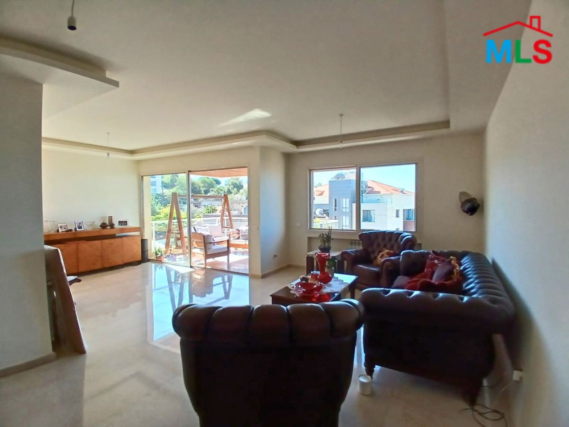 Spacious & Decorated Apartment With Amazing View For Sale in Kornet Chehwan