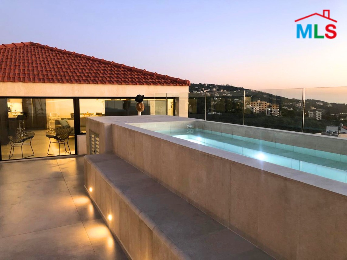 Modern Duplex With Seaview For Sale in Batroun Kfaraabida