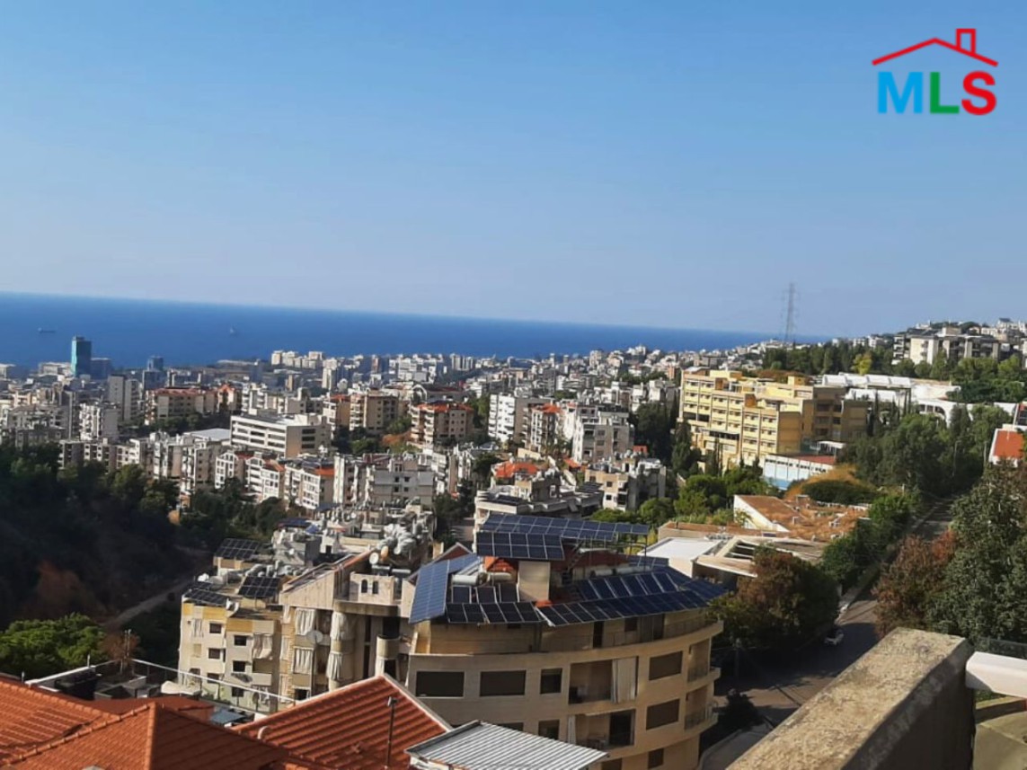 Spacious Duplex With Nice View For Sale In a Calm Area In Bsalim