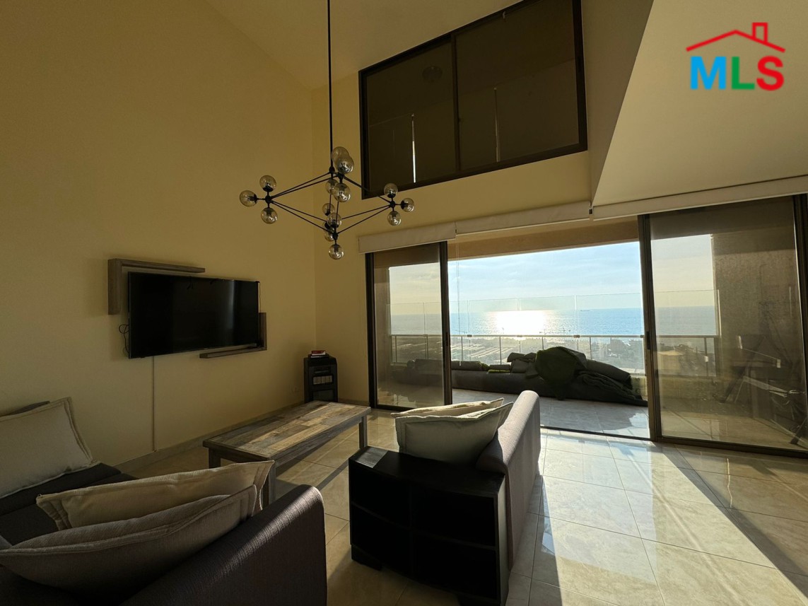 Furnished Apartment With Terrace For Sale On The Highway in Kfaryassine