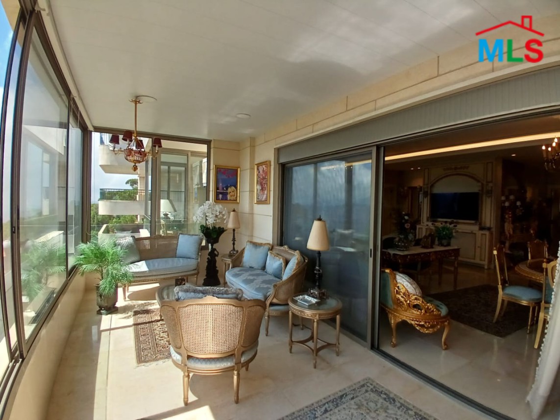 Fully Furnished Decorated Apartment For Sale With Nice Open View In Broumana