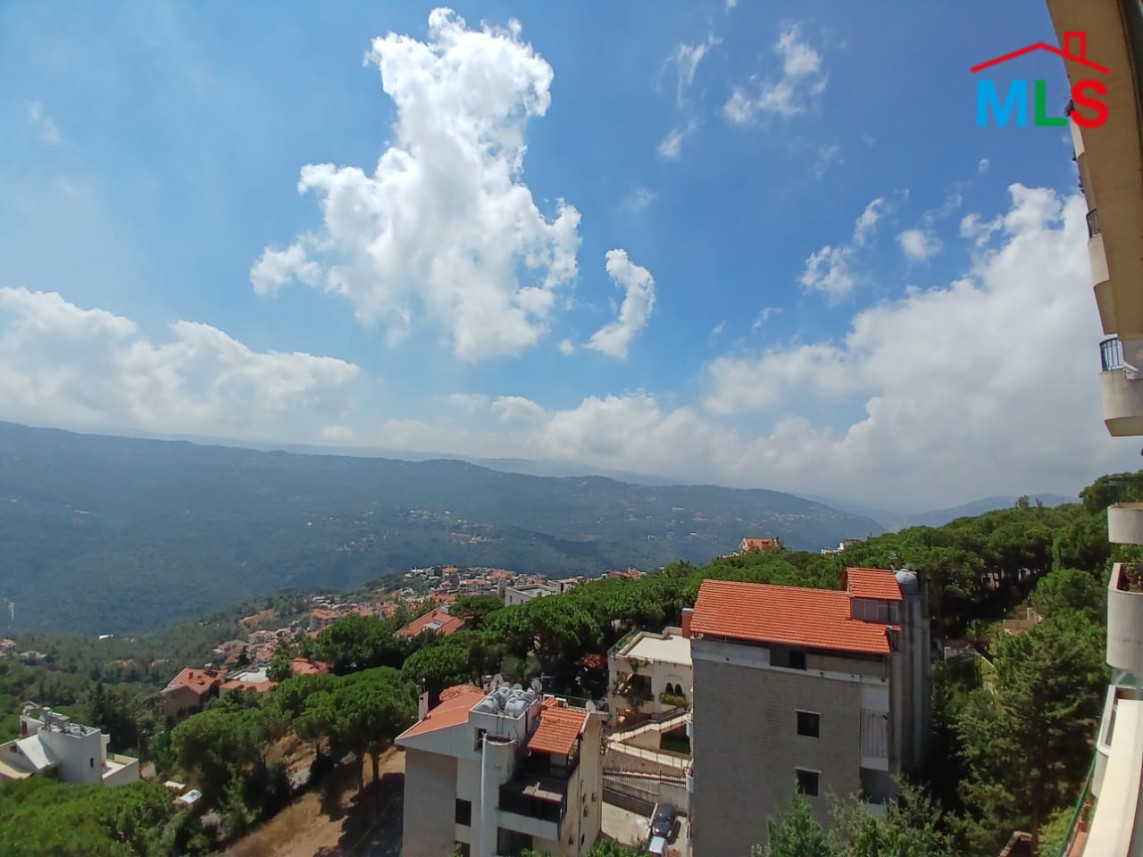 Fully Furnished Decorated Apartment For Sale With Nice Open View In Broumana
