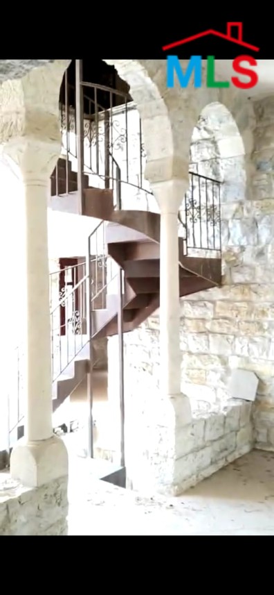 A Traditional Lebanese House On A Spacious Land For Sale In Baabdat