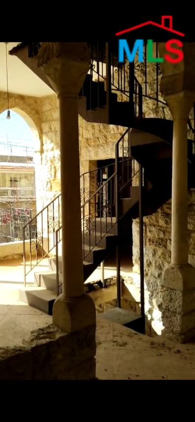 A Traditional Lebanese House On A Spacious Land For Sale In Baabdat