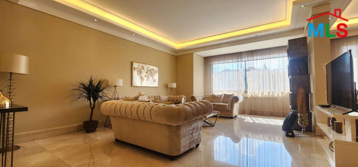 Luxurious Furnished 3-Bedroom Apartment For Sale In Brasila Baabda