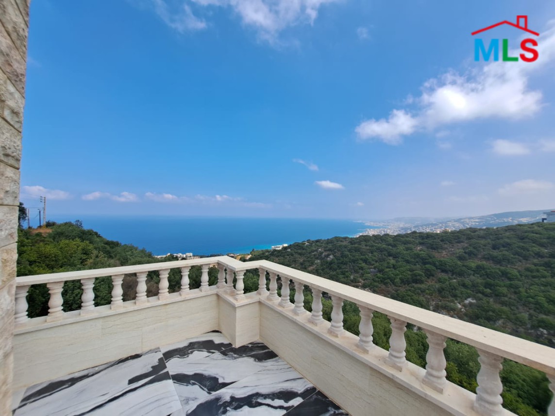 Brand New Villa For Sale In Kfar Kida Jbeil With Panoramic Sea view