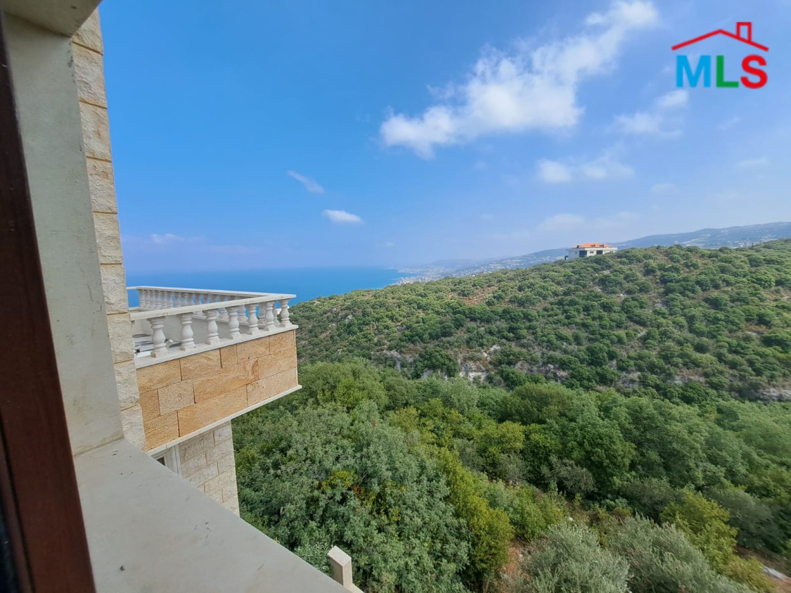 Brand New Villa For Sale In Kfar Kida Jbeil With Panoramic Sea view