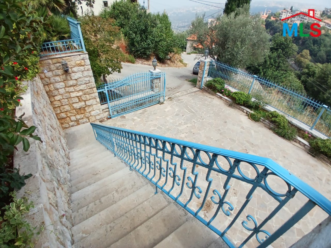 Fully Furnished Traditional Lebanese House With View For Sale In Beit Chabeb