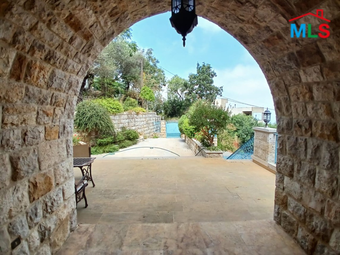 Fully Furnished Traditional Lebanese House With View For Sale In Beit Chabeb