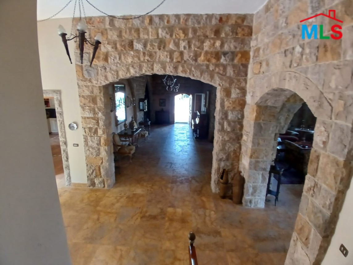 Fully Furnished Traditional Lebanese House With View For Sale In Beit Chabeb