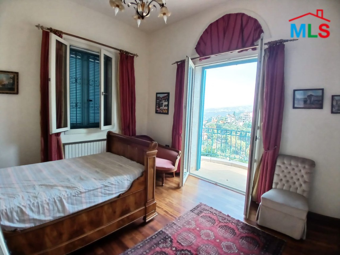 Fully Furnished Traditional Lebanese House With View For Sale In Beit Chabeb