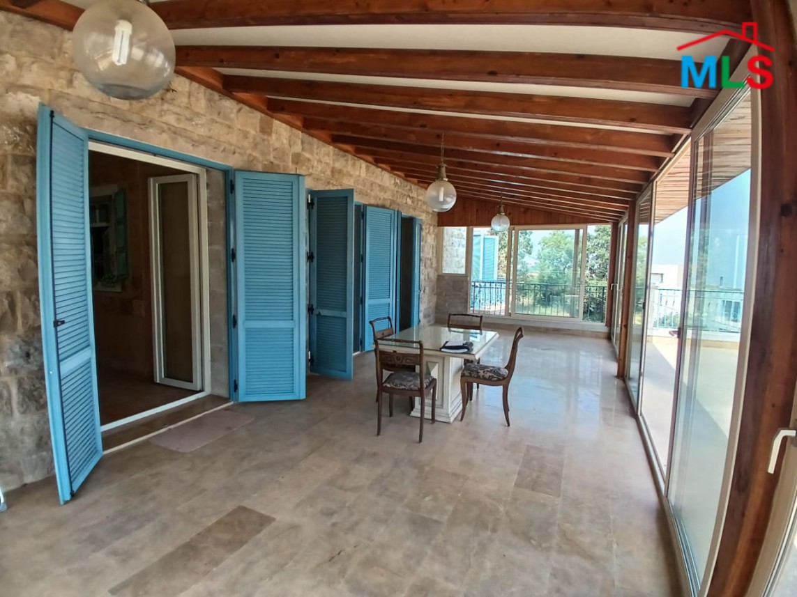Fully Furnished Traditional Lebanese House With View For Sale In Beit Chabeb