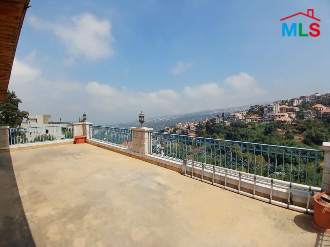 Fully Furnished Traditional Lebanese House With View For Sale In Beit Chabeb