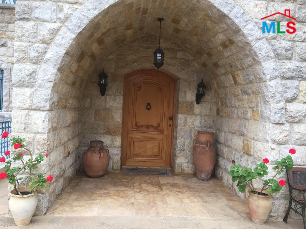Fully Furnished Traditional Lebanese House With View For Sale In Beit Chabeb