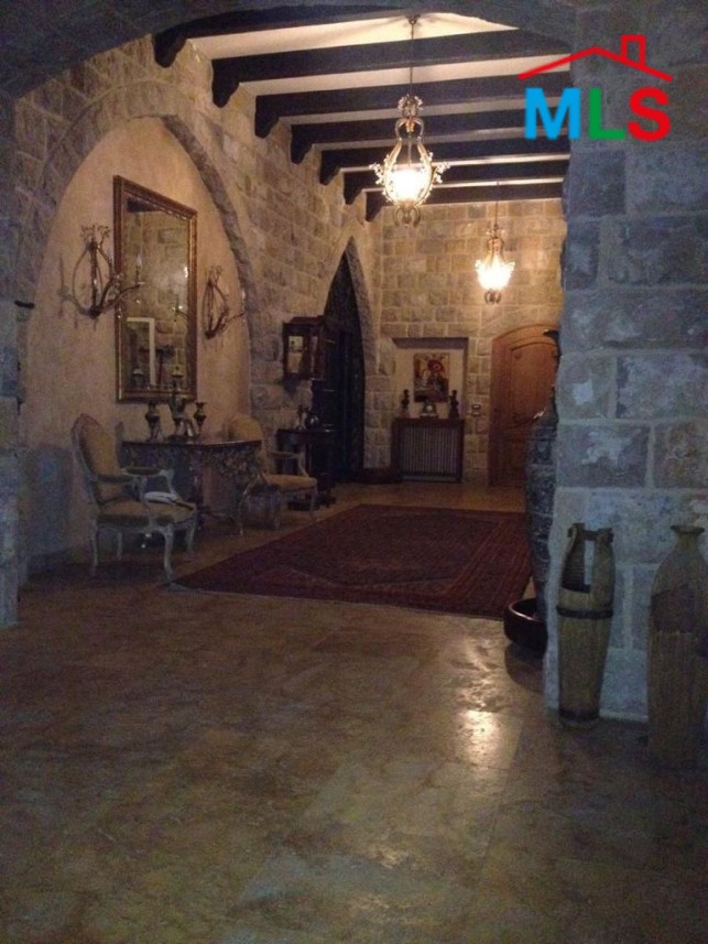 Fully Furnished Traditional Lebanese House With View For Sale In Beit Chabeb