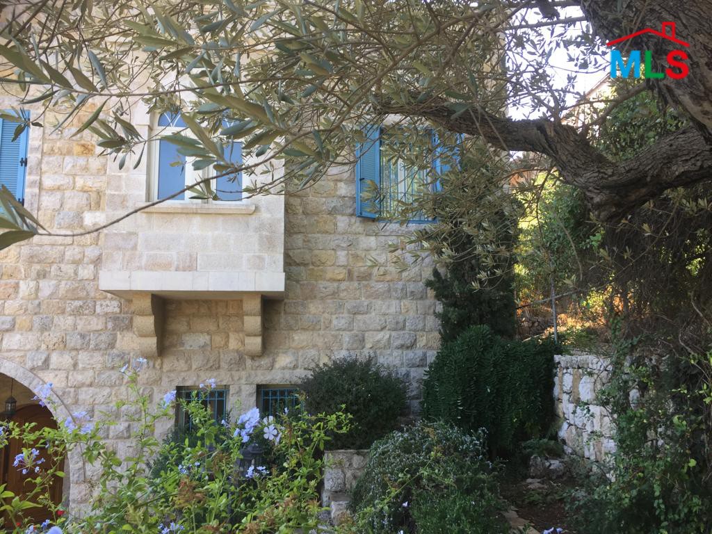 Fully Furnished Traditional Lebanese House With View For Sale In Beit Chabeb