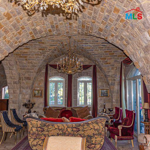 Fully Furnished Traditional Lebanese House With View For Sale In Beit Chabeb